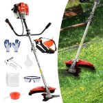 D�broussailleuse thermique - curfair - 2200w - 8500rpm - 101db - 2 temps - rouge - sans fil