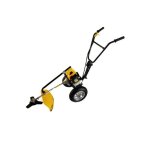 Dbroussailleuse thermique  roues - nemura - 52cm3 - coupe - bordure - jaune