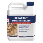Decapant carreaux de ciment - 5 kg - metaltop - incolore