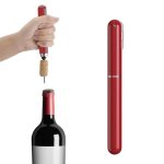 D�capsuleur 2 en 1 - okumggyj - rouge - coupe - capsule int�gr� - pratique et l�ger