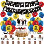 Deco anniversaire amis anniversaire d�corations friends ballons anniversaire amis d�corations g�teaux ...