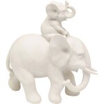 D�co �l�phant dumbo uno beige kare design