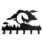 D�co murale pat�re porte manteau porte manteau murale noir crochet d�co murale accroche clef porte acier ...