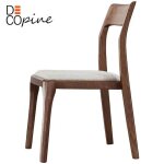 Decopine chaise de salle à manger en bois de frêne - design minimaliste et confort Decopine chaise de salle à manger en bois de frêne - design minimaliste et confort