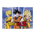 Decor plaque fondant dragon ball z decoration de gateau anniversaire