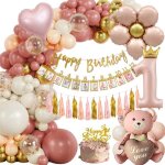 Decoration anniversaire 1 an fille ballon anniversaire 1 an ballons roses rétro deco anniversaire 1 an ... Decoration anniversaire 1 an fille ballon anniversaire 1 an ballons roses rétro deco anniversaire 1 an ...