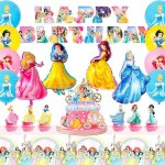 Decoration anniversaire de princesse ballons anniversaire princesse ensemble de ballonsdeco anniversaire ...