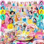 Decoration anniversaire de princesse ballons anniversaire princesse ensemble de ballonsdeco anniversaire ...