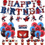 Decoration anniversaire spiderman pour enfants fournitures de fête spiderman décoration de fête danniversaire ... Decoration anniversaire spiderman pour enfants fournitures de fête spiderman décoration de fête danniversaire ...