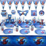 Decoration anniversaire spiderman set anniversaire enfant spiderman fêtes supplies enfants party 10 personne ... Decoration anniversaire spiderman set anniversaire enfant spiderman fêtes supplies enfants party 10 personne ...