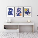 D�coration dint�rieur abstraite sur toile peinture henri matisse nu bleu affiches impression murale d�coration ...