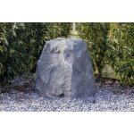 Décoration de jardin - arnusa - faux rocher 60x50 cm - gris granit - polyrésine Décoration de jardin - arnusa - faux rocher 60x50 cm - gris granit - polyrésine