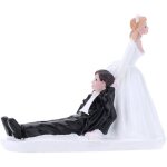 D�coration de table de g�teau de mariage de couple de mari�e figurines de g�teau de mariage pour la d�coration ...