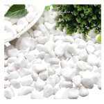 D�corative gravier blanc 500g petit pierres blanches pierres blanches d�coratives cailloux decoratif ...