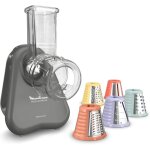 Moulinex fresh express dk855he0 ? d�coupe - l�gumes �lectrique 5 - en - 1 gris 150 w