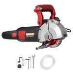 Dcoupeuse - vevor - kc125 - 4800 w - profondeur de coupe 34 mm - largeur de coupe 38 mm
