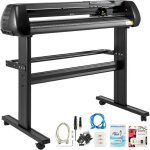 D�coupeuse de vinyle - duoku - 28 - vitesse et force r�glables - construction m�tallique - noir