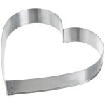 Decoupoir - emporte - piece st�dter - 051072 - stadter coeur 150 / 30 cm de haut fer blanc argent 15 ...