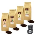Hop cafe ? caf moulu pour cafetire filtre ? cors ? 4 x 125g