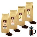 Offre d�couverte caf� moulu piston cors� - 4 x 125g