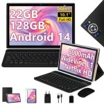 Deertime tablette tactile 10. 1? android 14 22go ram + 128go rom (1tb tf) octa - core 8000mah widevine ...