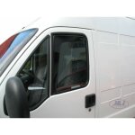 Dflecteurs d'air - j&j automotive - peugeot boxer 1994 - 2006 - fum - acrylique renforc - installation ...