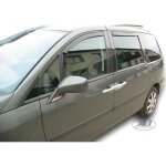 Dflecteurs dair - citroen - c8 - 4 pices - acrylique teint - protection contre le vent