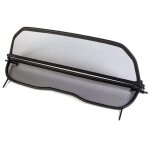 Dflecteur de vent pour peugeot 207 (2007 - 2015) - avec sac de rangement - noir
