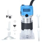 Défonceuse affleureuse Électrique - cremlank - 800 w - 220 v - 50 hz - pinces de serrage en acier - bleu ... Défonceuse affleureuse Électrique - cremlank - 800 w - 220 v - 50 hz - pinces de serrage en acier - bleu ...