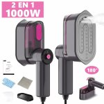 D�froisseur � main - steamer pliable fer � vapeur de voyage - 10gr / min vapeur continue - 1000w - pr�t ...