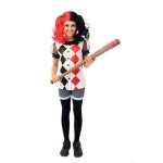 Dguisement arlequin fille - ptit clown - costume enfant halloween cospaly fte costume soire dguise ...