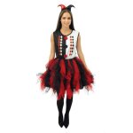 Dguisement arlequin avec froufrou femme - ptit clown - costume adulte halloween cospaly fte costume ...