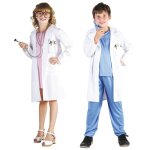 D�guisement blouse de docteur - party pro - party pro 8728758679 - enfant 7 - 9 ans - mixte - st�thoscope ...