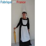Dguisement de bretonne adulte avec sa coiffe