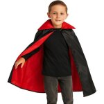 D�guisement enfant - siroco - cape noire et rouge - taille unique 3 � 6 ans - polyester - confortable ...
