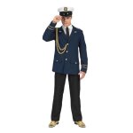 Deguisement de capitaine veste bleue pour deguisement de capitaine de marine 56 / 58
