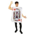 D�guisement carte roi de c?ur - ptit clown - carnaval halloween cosplay f�te costum�e soir�e d�guis�e ...