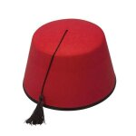 Déguisement - chechia fez - rouge - adulte - mixte Déguisement - chechia fez - rouge - adulte - mixte