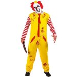 Dguisement de clown mcdonald sanglant pour homme