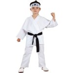 Dguisement de cobra kai karatka blanc enfant