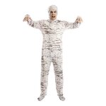 D�guisement - costume de momie effrayante - multicolore - polyester - inclus combinaison � capuche