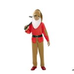 D�guisement - costume de nain de conte de f�es rouge - polyester - gar�on - 6 mois � 12 ans