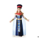 D�guisement - costume de pharaon �gyptien bleu - multicolore - accessoires inclus - pour fille