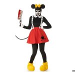 D�guisement - costume de souris de dessin anim� - multicolore - polyester - femme