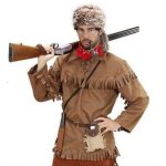 Dguisement de davy crockettrappeur the revenant farwest western (taille s)
