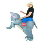 Dguisement  dos lphant gonflable pour adulte