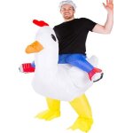D�guisement � dos de poule gonflable pour adulte