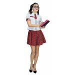 Dguisement colire femme - ptit clown - costume tudiante carnaval cosplay halloween
