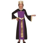 D�guisement - fiestas guirca - reine de la m�chante belle - m�re - violet - f�te costum�e - enfant 3 ...