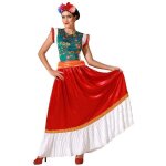 Dguisement frida flores femme
